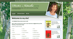 Desktop Screenshot of doctor-natasha.com